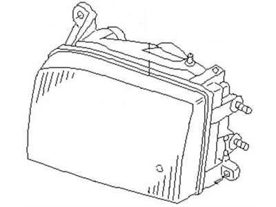 Housing Assy-Headlamp,RH 2017-2020 Nissan Armada 260255ZW0A