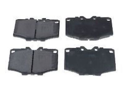 Front Disc Brake Pad Set 1975-1988 Toyota 0449160010