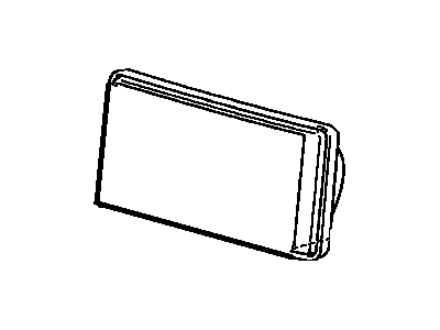 Driver Side Headlight Assembly 1998-2002 Toyota 4Runner 8117035300