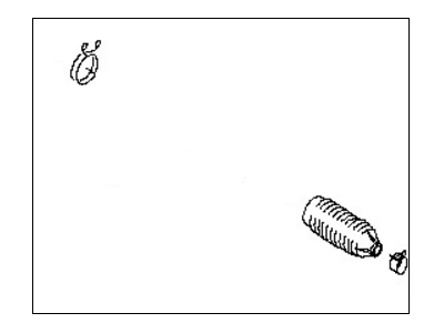 Boot Kit-Power Steering Gear 2004-2015 Nissan 482037S025