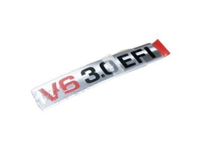 Engine Name Plate 1987-1995 Toyota 1129165010