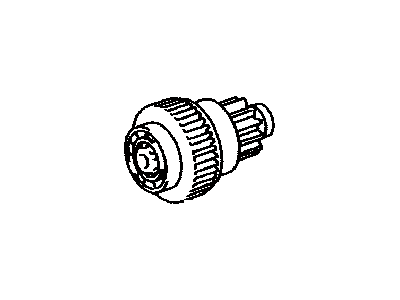 Clutch Sub-Assy, Starter 1998-2009 Toyota 2801150060