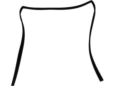 Run, Front Door Glass 1984-1989 Toyota 6814189108