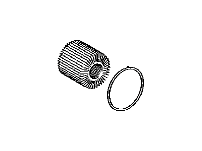 Element Kit, Oil Filter 2009-2024 Toyota 0415238010