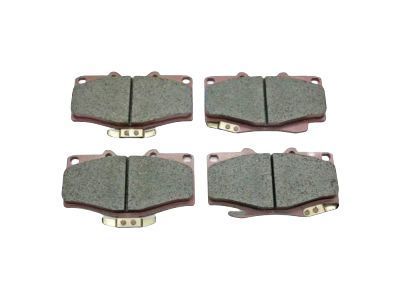 Front Disc Brake Pad Set 1988-1995 Toyota 0446535040