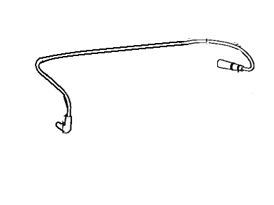 Cord, Spark Plug RESISTIVE 1996-2001 Toyota 9091915477