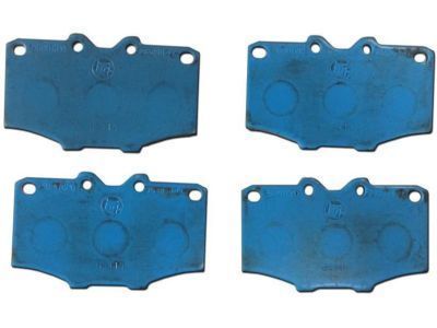 Front Disc Brake Pad Set 1975-1990 Toyota 0446535170