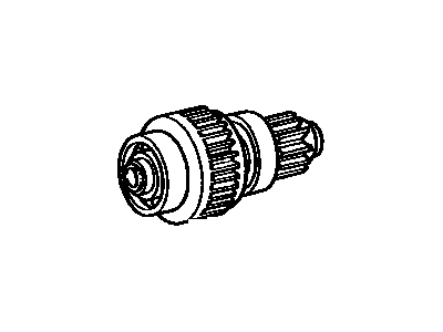 Clutch Sub-Assy, Starter 1984-1995 Toyota 2801135030