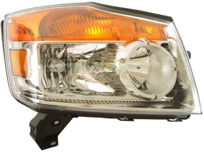 Passenger Side Headlight Assembly 2007-2015 Nissan Armada 260109GA0B