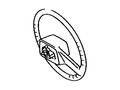 Wheel Sub-Assy, Steering 1986-1989 Toyota 451001435002