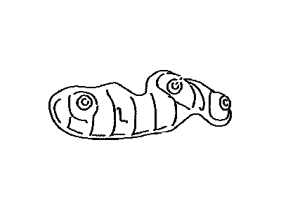 INSULATOR, Exhaust Manifold Heat 2012-2024 Toyota 1716831070
