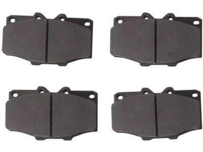 Front Disc Brake Pad Set 1975-1990 Toyota 0446535170