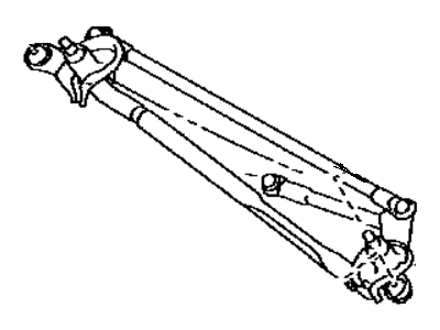 Link Assembly, Front WIPER 2010-2024 Toyota 4Runner 8515035220