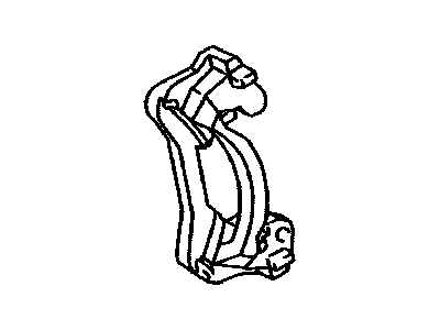 Mounting, Rear Disc Brake Cylinder, LH 1992-2024 Toyota 4772260020