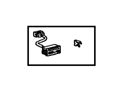 Switch Assy, Cruise Control Main 1984-1987 Toyota 8463035010