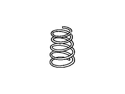 Spring, Coil, Rear 1998-2000 Toyota 4Runner 4823135210