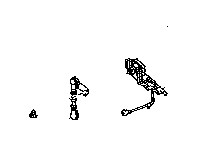 Sensor Sub-Assy, Height Control, Rear RH 2003-2009 Toyota 4Runner 8940760022