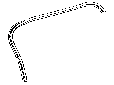 Weatherstrip, Back Door 1996-2002 Toyota 4Runner 6788135020