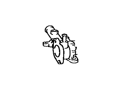 Housing, Water Inlet 2004-2014 Toyota 1632331011