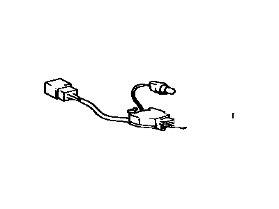 Switch Assy, Heater Blower 1989-1998 Toyota 8473235030