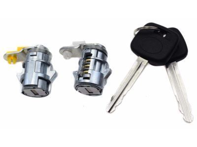 Cylinder & Key Set, Door Lock, LH 1989-1995 Toyota 6905235040