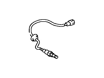 Oxygen Sensor No.2 2006-2010 Toyota 8946560330