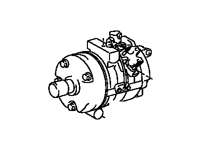 Compressor Assy, Cooler 2003-2010 Toyota 8832035700