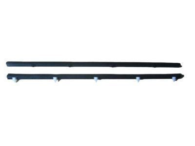 Weatherstrip, Front Door Glass, Outer 1984-1989 Toyota 6816089115