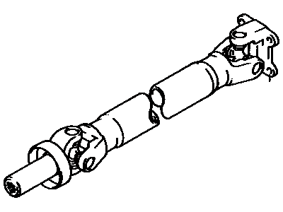 Propelle Shaft Assembly 1991-1995 Toyota 3711004020