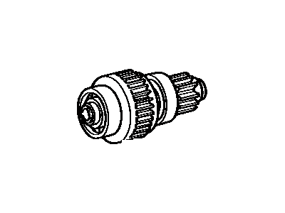 Clutch Sub-Assy, Starter 1981-1987 Toyota 2801154010