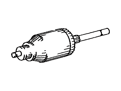 Armature Assy, Starter 1977-2005 Toyota 2816026071