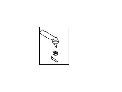 Socket-Kit Side Rod Outer 2017-2023 Nissan Armada D86401LA1D