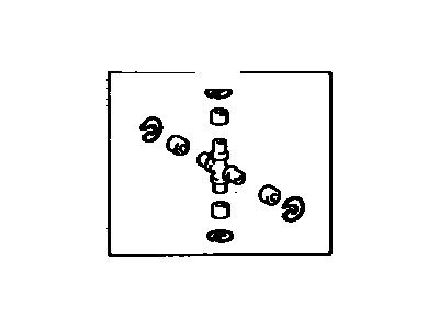 Spider Kit, Universal Joint 1991-1997 Toyota 0437104010