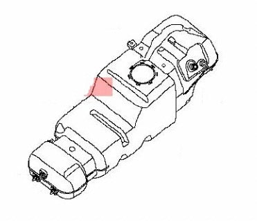 2006 Nissan Armada Fuel Tank Assembly