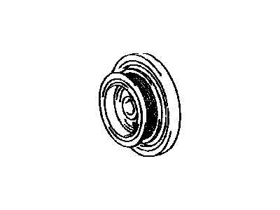Damper Sub-Assy, Crankshaft 2002-2009 Toyota 1340750091