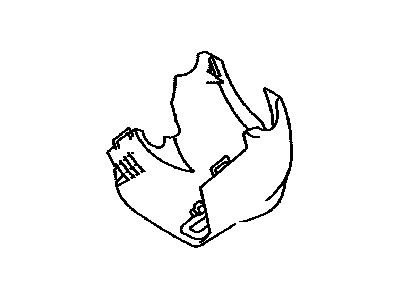 Cover, Steering Column 2010-2023 Toyota 4Runner 4528760520C0