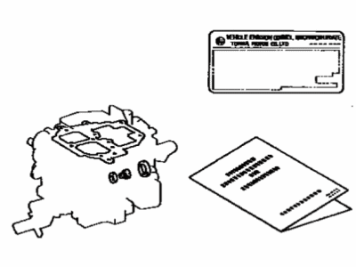 Carburetor Kit, High Altitude, Performance, Modification 1984-1985 Toyota 0421435060