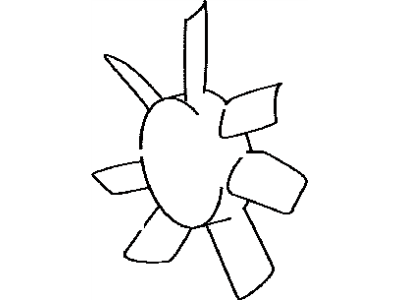 Fan 1993-2023 Toyota 1636175021