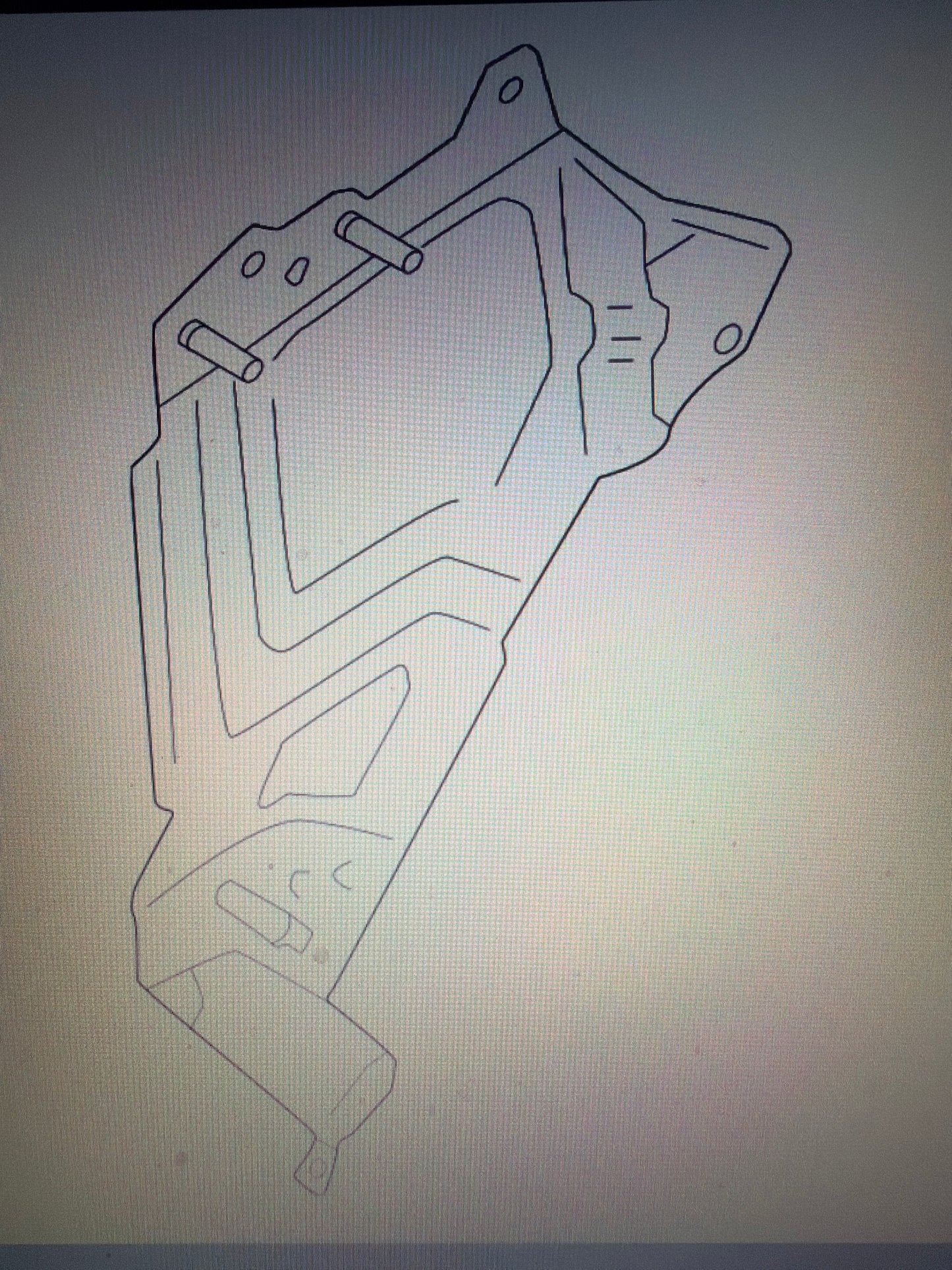 2021 Rouge Bracket-Control Unit