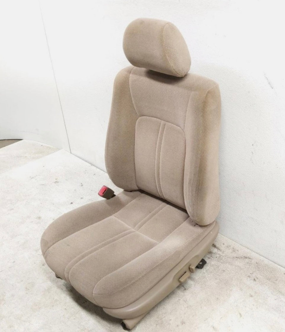 1998-2001 Camry Front Left Driver Seat *Beige cloth* us built