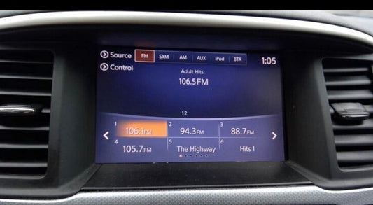 2018 Nissan Armada Radio Display Screen