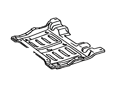 Cover, Engine Under 1985-1995 Toyota 5144135150