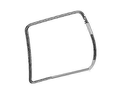 WEATHERSTRIP, BACK D 2010-2024 Toyota 4Runner 6788135061