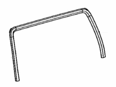 Run, Back Door Glass 2010-2024 Toyota 4Runner 6827535032