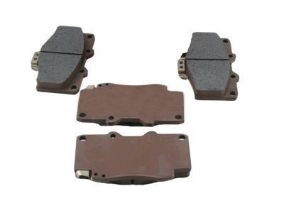 Disc Brake Pad Kit 1987-1995 Toyota 0446535260