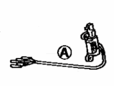 Switch Assy, Hazard Warning Signal 1988-1989 Toyota 8433228050