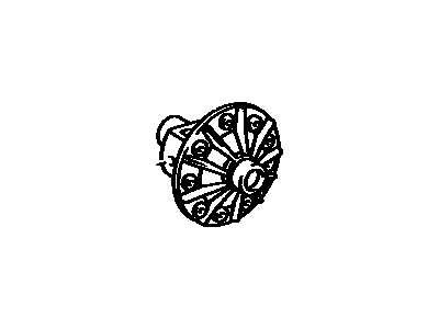 Rear Differential Case Sub-Assembly 1985-2010 Toyota 4130235020