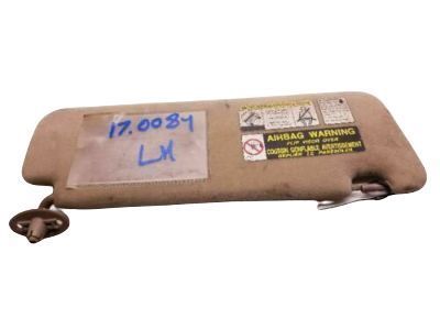 Visor Assembly, Left GRAY 1999-2001 Toyota 4Runner 7432035590E0