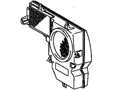 Speaker Assembly, W/BOX 2003-2006 Toyota 4Runner 861500W040