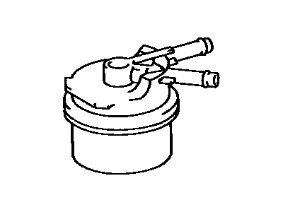Fuel Filter Assembly 1978-1991 Toyota 2330034100